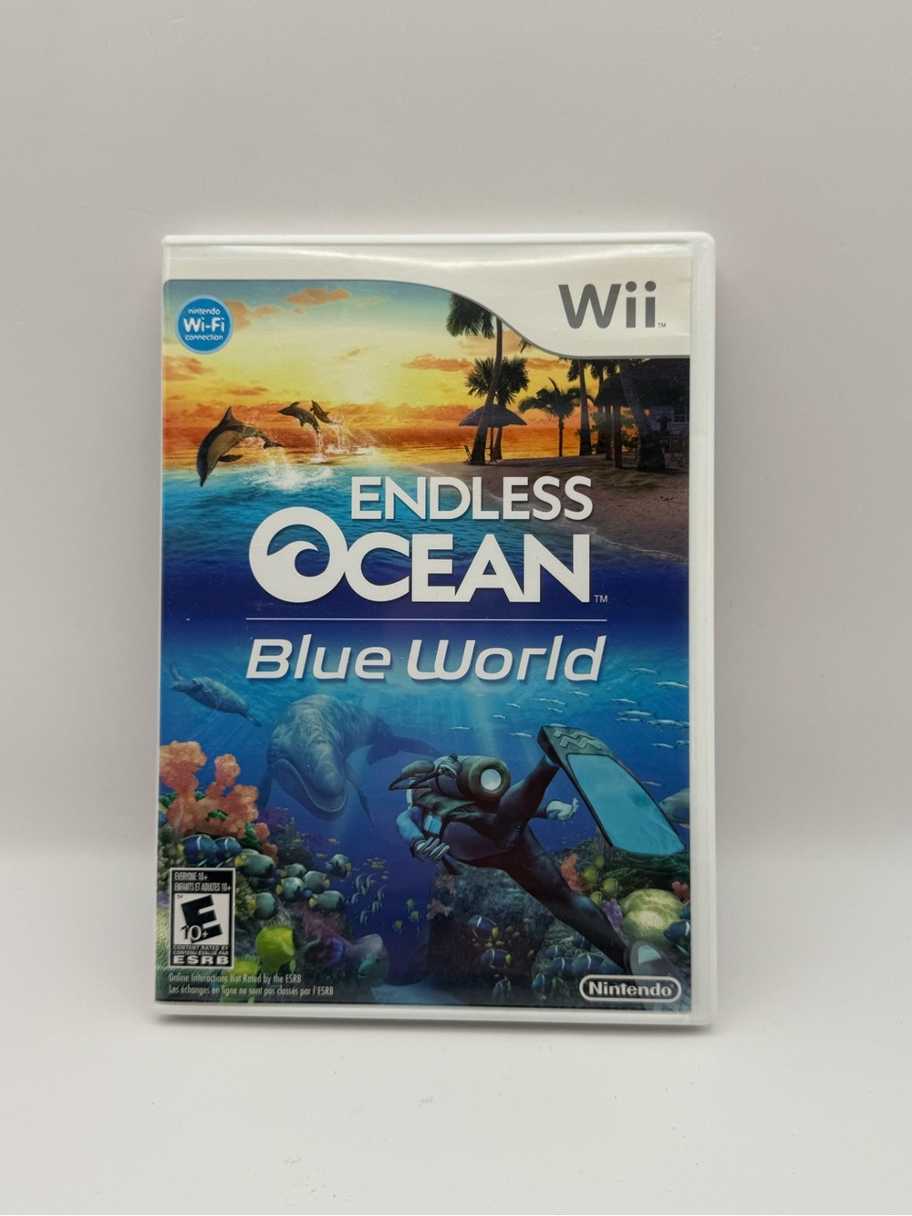 Nintendo Wii Endless Ocean: Blue World - Blue Case